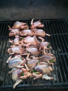 Grilled Dove A la Mancha