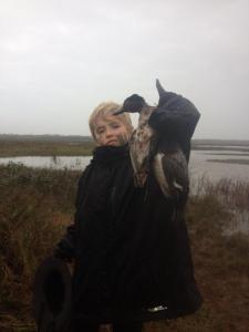 wet and muddy